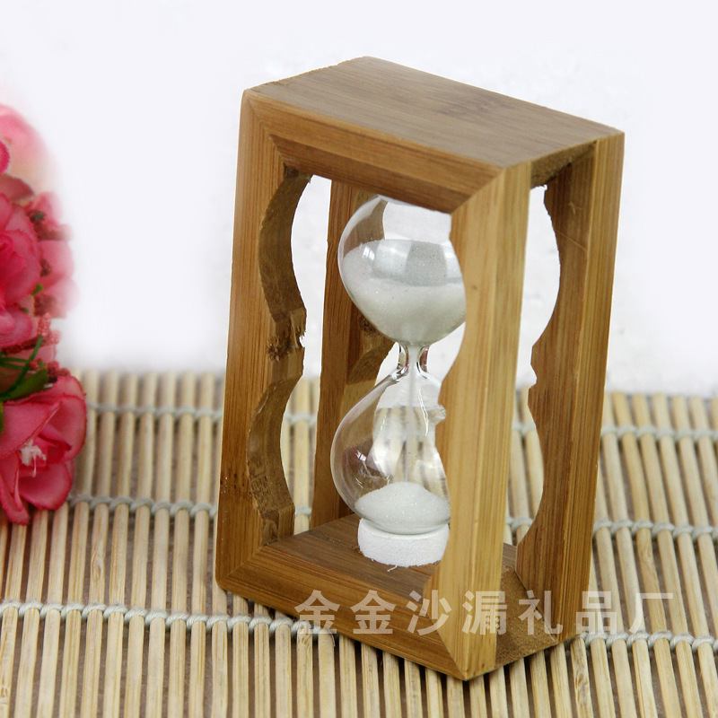 2016 Golden Sands leak new creative hourglass timer wooden hourglass creative hourglass