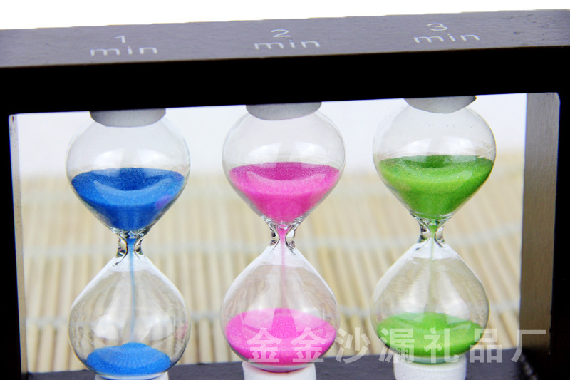 Valentine's Day gift creative hourglass timing 123 wooden hourglass creative hourglass