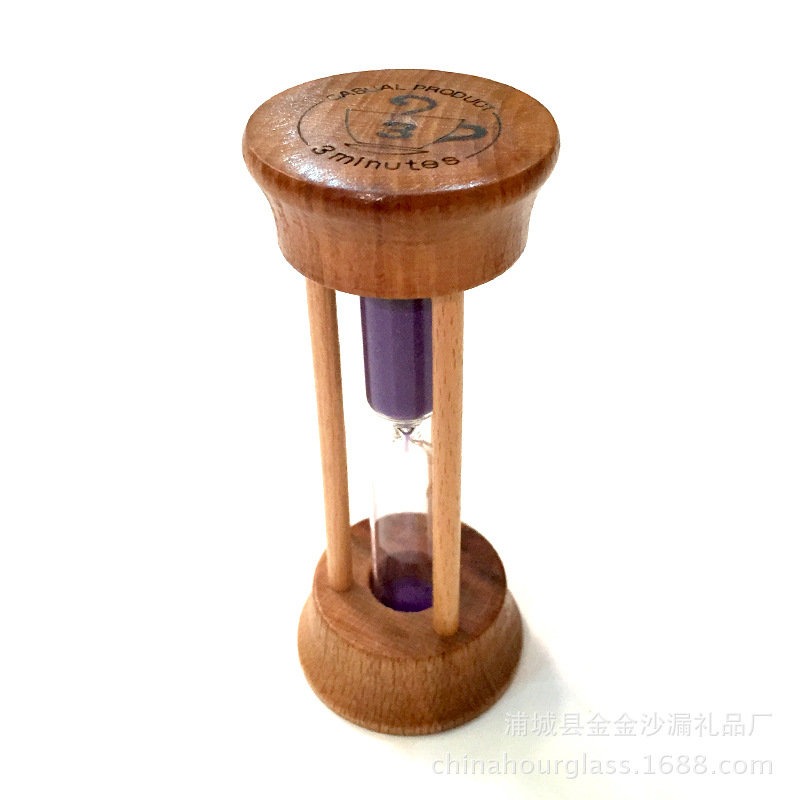 Coffee tea 3 points an hourglass hourglass wood dining timer