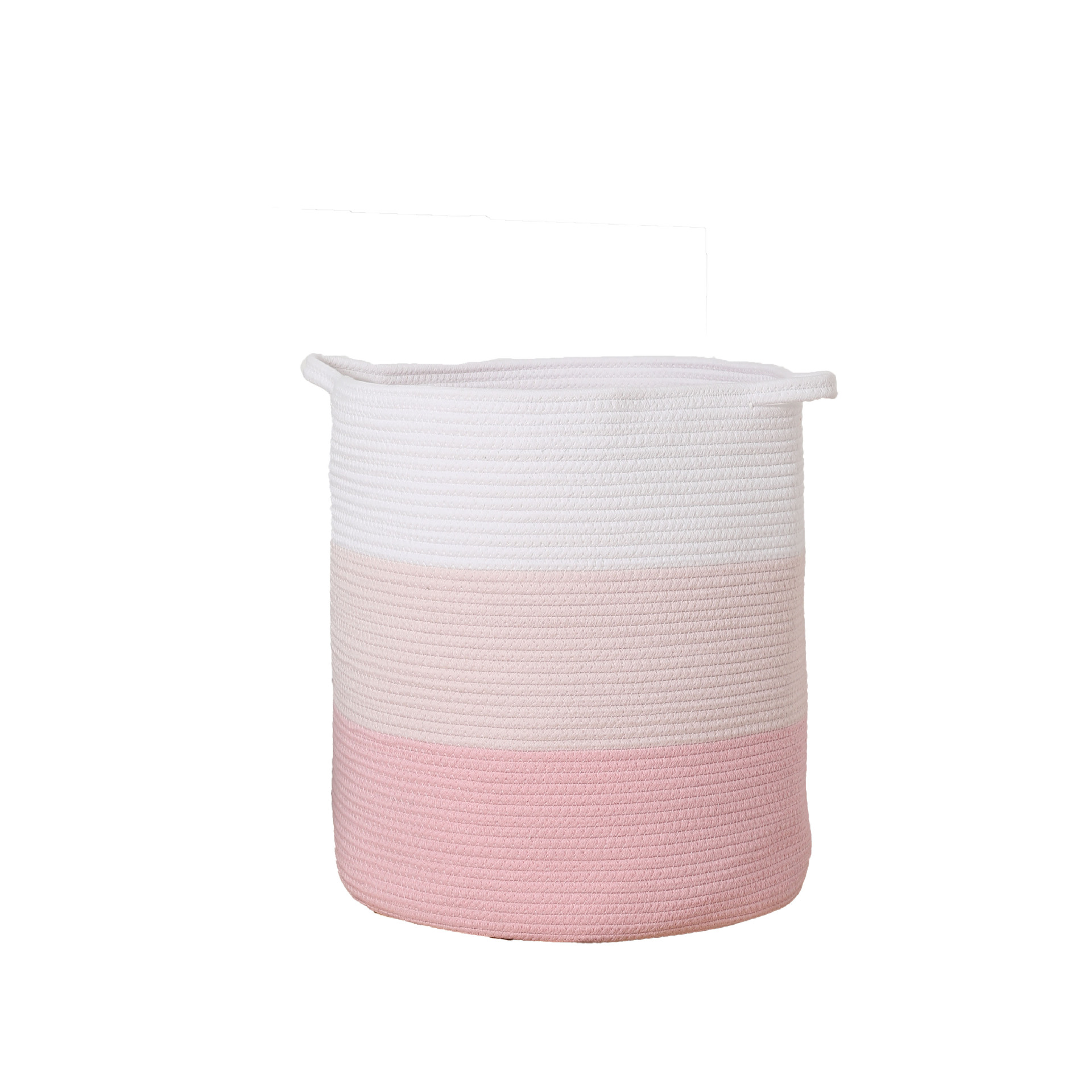 New Cotton Rope Storage Baskets Foldable Portable Japanese Linen Basket Toy Sundries Storage Folding Clothes Basket Amazon
