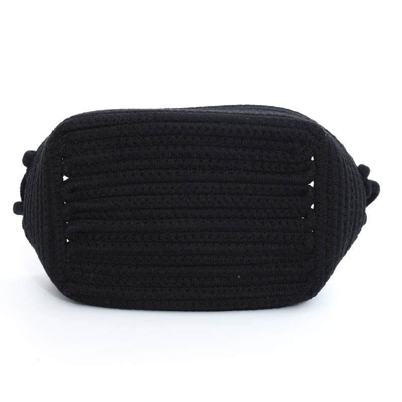Woven Cotton Rope Storage Baskets Cosmetic Glove Box Storage Sundries Basket Woven Desktop Storage Basket Woven Cotton Rope Storage Baskets Cosmetic Glove Box Storage Sundries Basket Woven Desktop Storage Basket