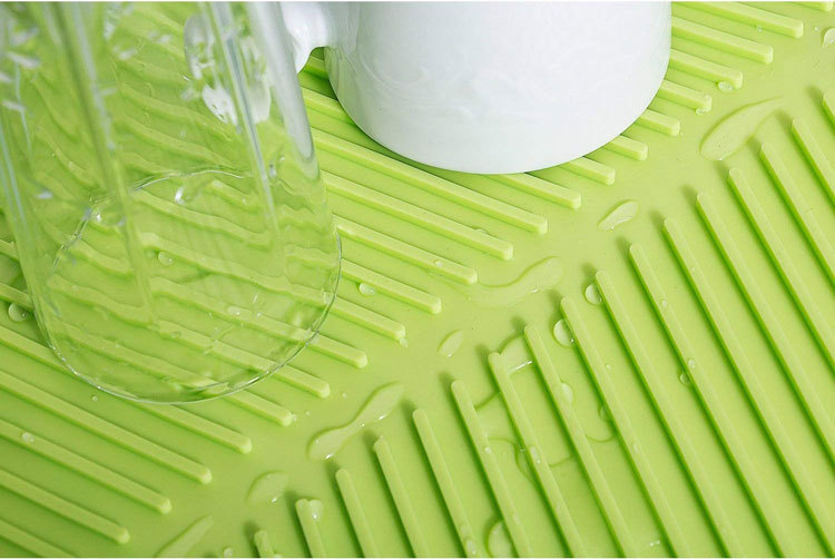 324G Large Silicone Water Draining Pad Heat Proof Mat Kitchen Storage Kitchen Supplies Spot Supply 324G Large Silicone Water Draining Pad Heat Proof Mat Kitchen Storage Kitchen Supplies Spot Supply