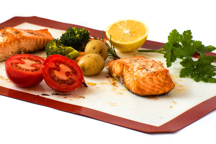  High Temperature Resistant Silicone Pad Silicone Baking Mat Glass Fiber Baking Mat Non-Stick Silicone Mat