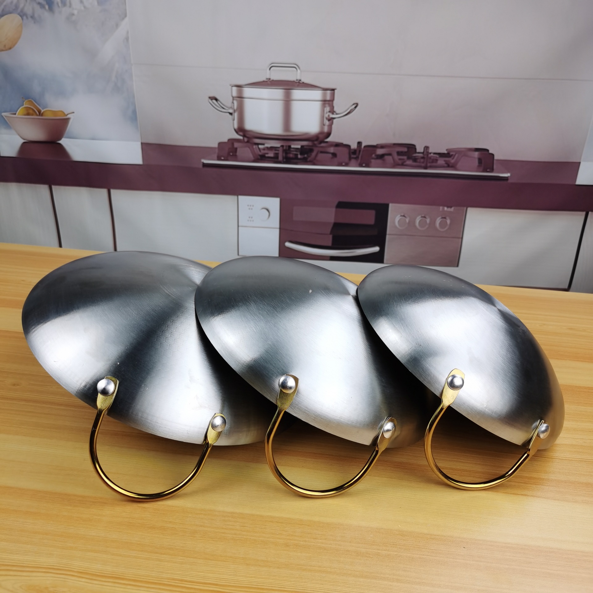 Non-Stick Hot Pot Korean Style Alcohol Pot Honeycomb Non-Stick Pan Fire Stewed Pot Golden Ear round Bottom Bar Jinding