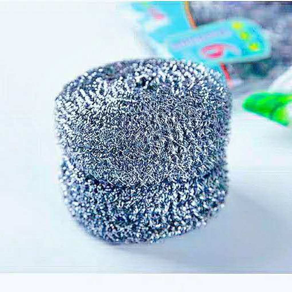Steel Wire Ball Cleaning Ball Household Stainless Steel Washing Pot Kitchen Tool Cleaning Supplies Washing Bowl Iron Wire Can Not Drop Wire