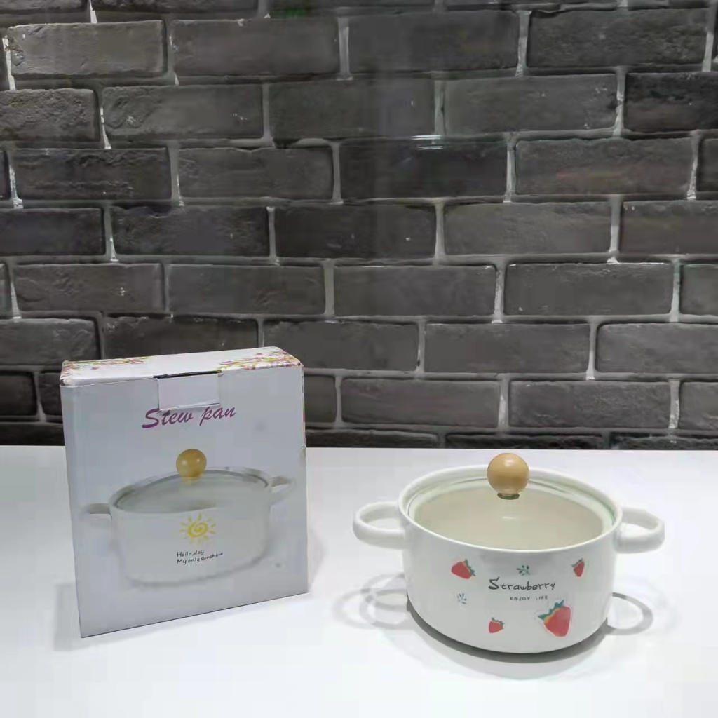 6-Inch Ceramic Soup Pot Single Ceramic Noddle Bowl Glass Cover Color Box Packaging Gift Gift Company Welfare Points Exchange 6-Inch Ceramic Soup Pot Single Ceramic Noddle Bowl Glass Cover Color Box Packaging Gift Gift Company Welfare Points Exchange