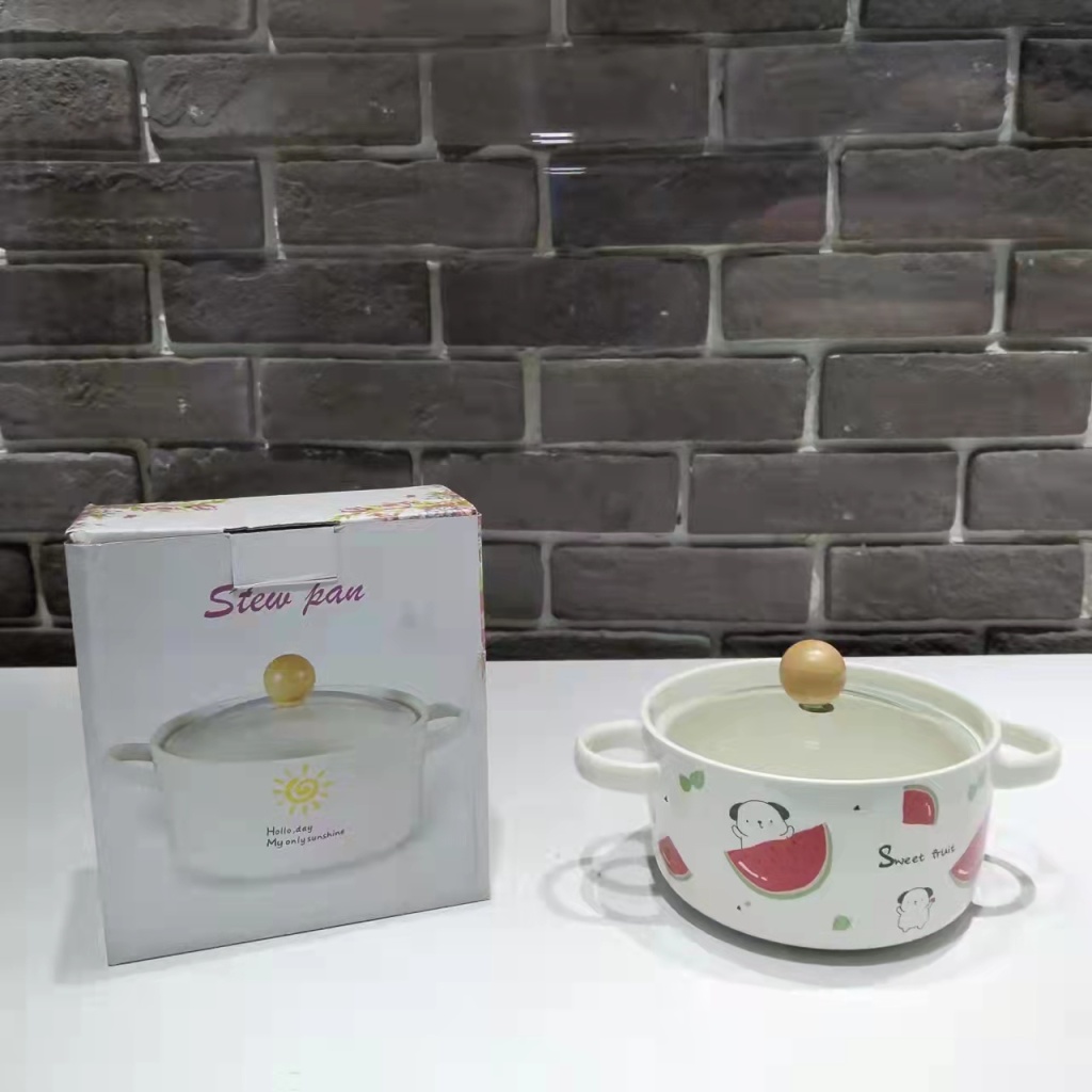 6-Inch Ceramic Soup Pot Single Ceramic Noddle Bowl Glass Cover Color Box Packaging Gift Gift Company Welfare Points Exchange 6-Inch Ceramic Soup Pot Single Ceramic Noddle Bowl Glass Cover Color Box Packaging Gift Gift Company Welfare Points Exchange