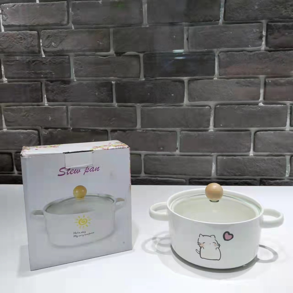 6-Inch Ceramic Soup Pot Single Ceramic Noddle Bowl Glass Cover Color Box Packaging Gift Gift Company Welfare Points Exchange 6-Inch Ceramic Soup Pot Single Ceramic Noddle Bowl Glass Cover Color Box Packaging Gift Gift Company Welfare Points Exchange