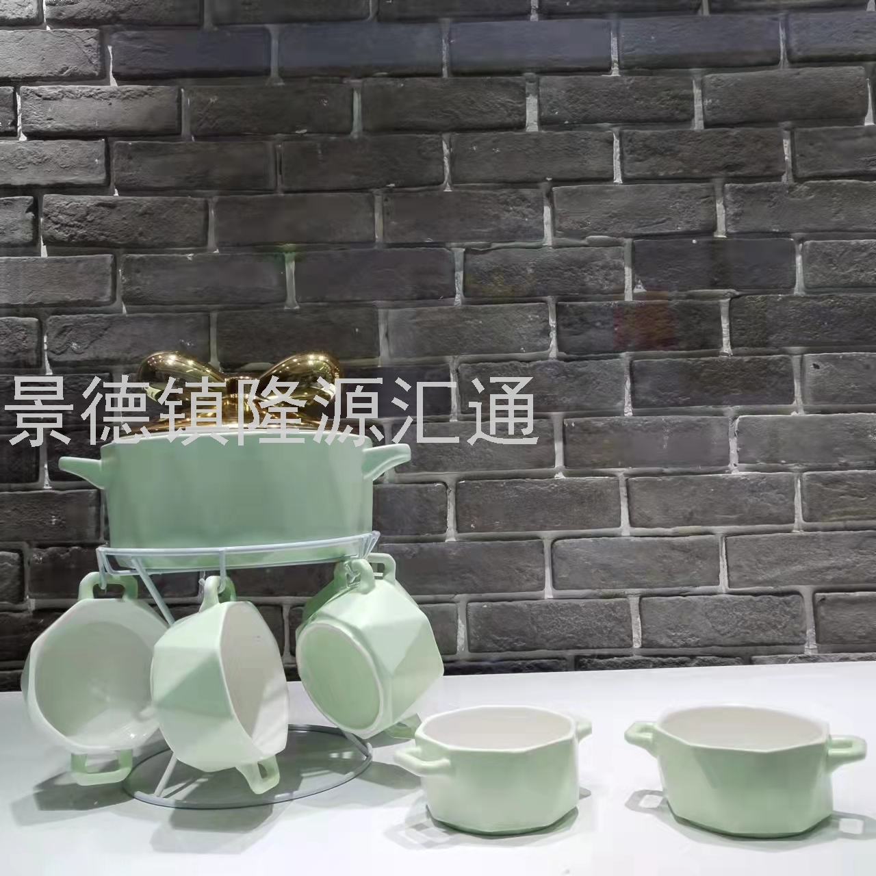 Jingdezhen Ceramic Soup Pot Set Dual-Sided Stockpot Noodle Cup Freshness Bowl Storage Tank Casserole Electric Soup Pot Jingdezhen Ceramic Soup Pot Set Dual-Sided Stockpot Noodle Cup Freshness Bowl Storage Tank Casserole Electric Soup Pot