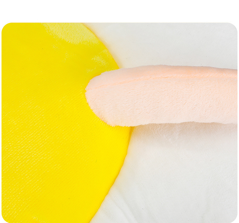 Tang Yi Automotive Headrest Car Neck Pillow Neck Pillow Cartoon Poached Egg Bolster Lumbar Support Pillow Car Cervical Pillow