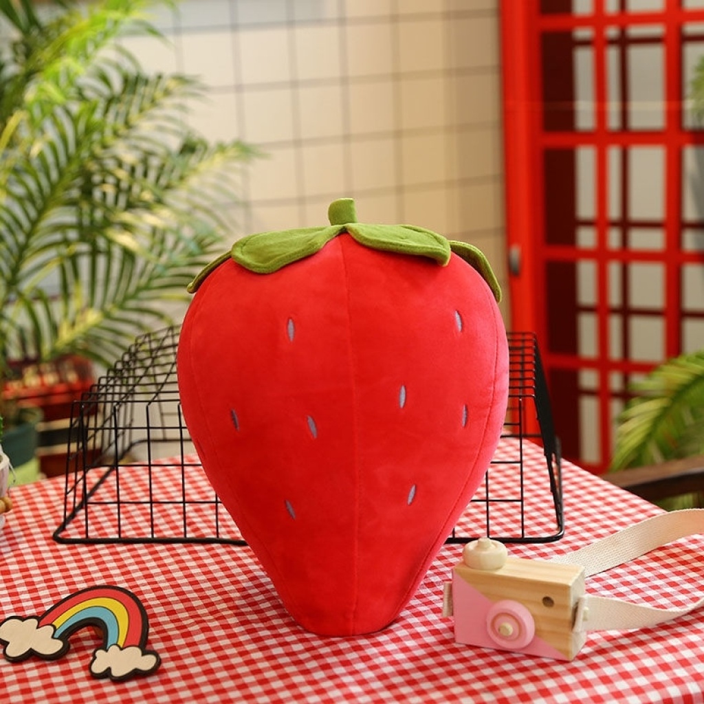 Big Strawberry Bolster Ragdoll Pineapple Cute Pink Large-Sized Ins Girl Girl Heart Lazy Fruit and Vegetables Big Strawberry Bolster Ragdoll Pineapple Cute Pink Large-Sized Ins Girl Girl Heart Lazy Fruit and Vegetables