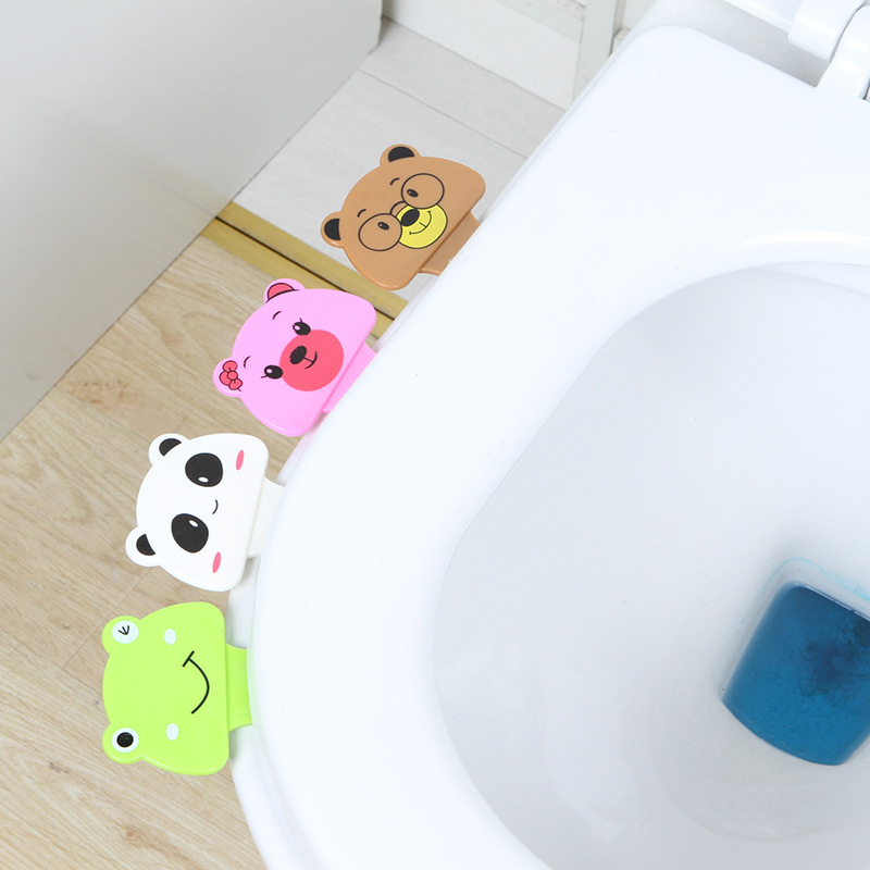 Creative Cartoon Toilet Lid Toilet Seat Lid Cover Lifter Toilet Lid Flip Handle Lid Opener Lid Handle Wholesale