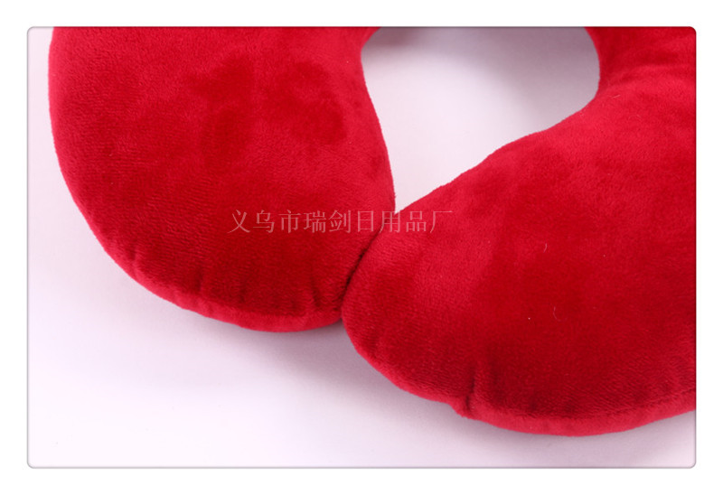U-shaped neck pillow head back neck pillow travel by train car plane pillow solid color U-shaped neck pillow head back neck pillow travel by train car plane pillow solid color