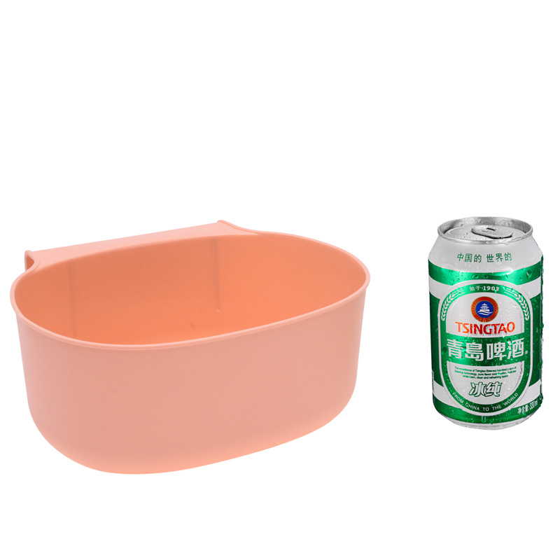 Large Kitchen Trash Can Cabinet Door Hanging without Lid Household Plastic Bucket Toilet Storage Can Dust Basket