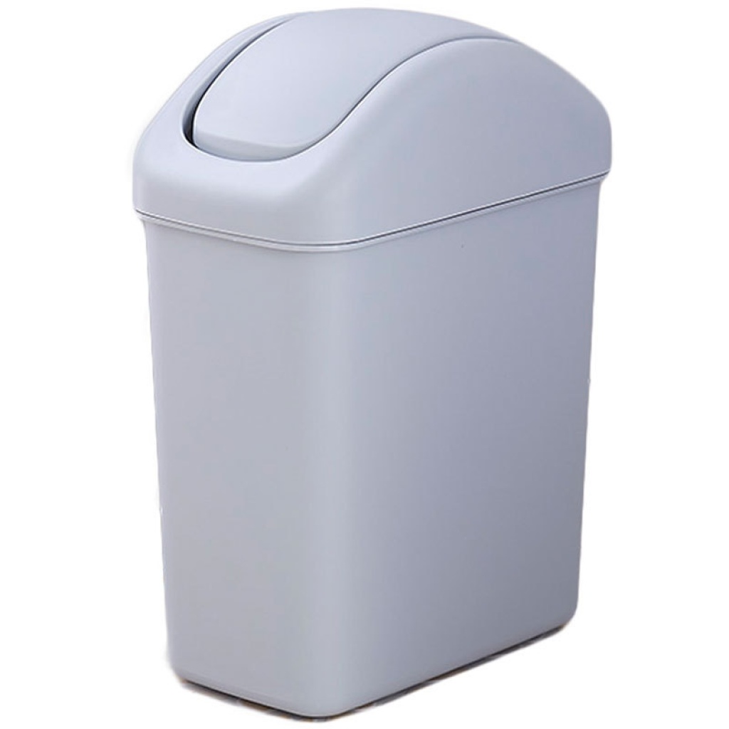 European-style new creative fashion shaker lid living room rectangular household lid garbage can thickened toilet northern Europe