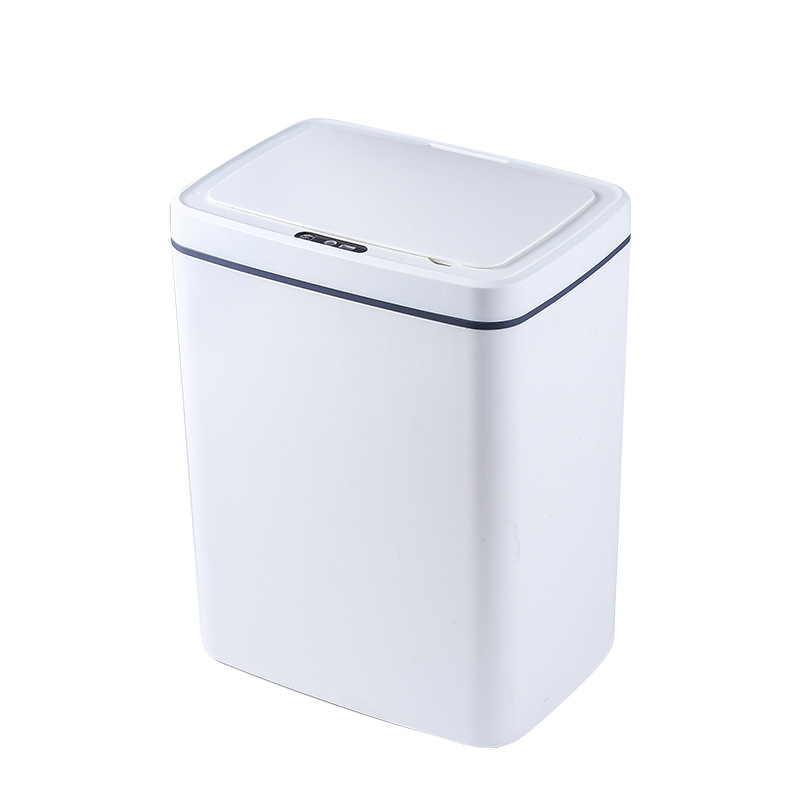Intelligent Induction Automatic Trash Can Indoor Creative with Lid Household Kitchen Classification Toilet Corner Trash Bin