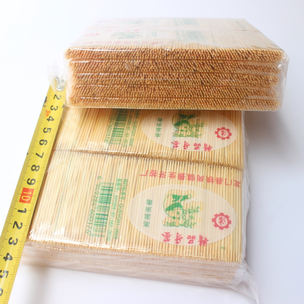 Toothpick bags with double toothpick head layer fine toothpick bamboo pick toothpick Toothpick bags with double toothpick head layer fine toothpick bamboo pick toothpick