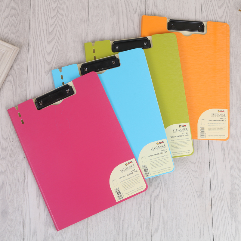 Plate Holder Folder Pad Tablet Clip Plate Holder Menu Clip Paper Plywood Office Stationery