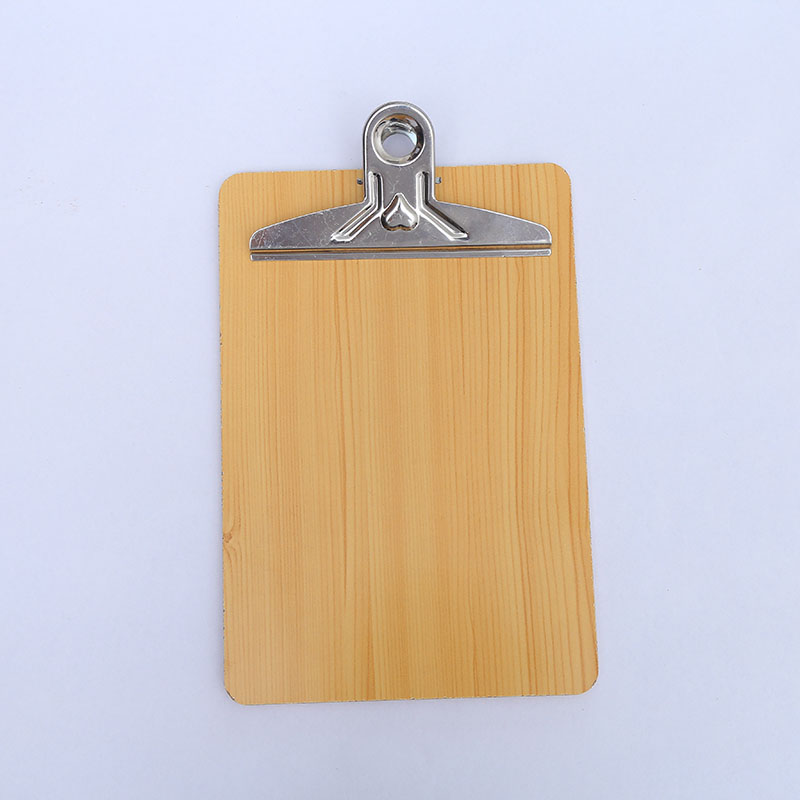 2 Yuan Store Supply Large Learning Office Menu A5 Board Clip Wooden Board Clip Multi-Functional Butterfly Clip