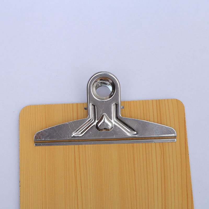 2 Yuan Store Supply Large Learning Office Menu A5 Board Clip Wooden Board Clip Multi-Functional Butterfly Clip