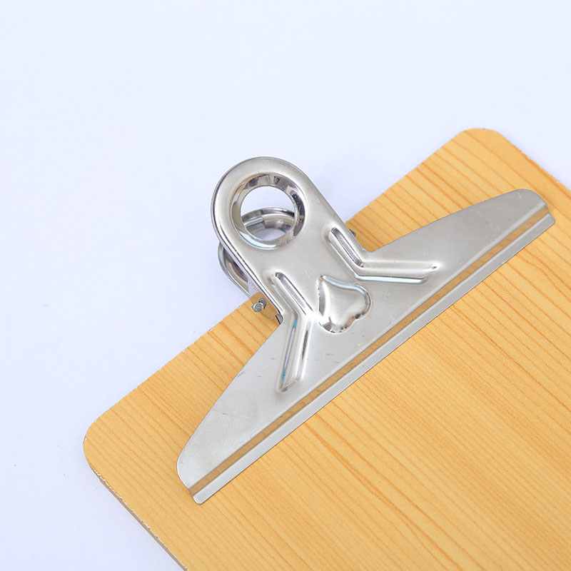 2 Yuan Store Supply Large Learning Office Menu A5 Board Clip Wooden Board Clip Multi-Functional Butterfly Clip