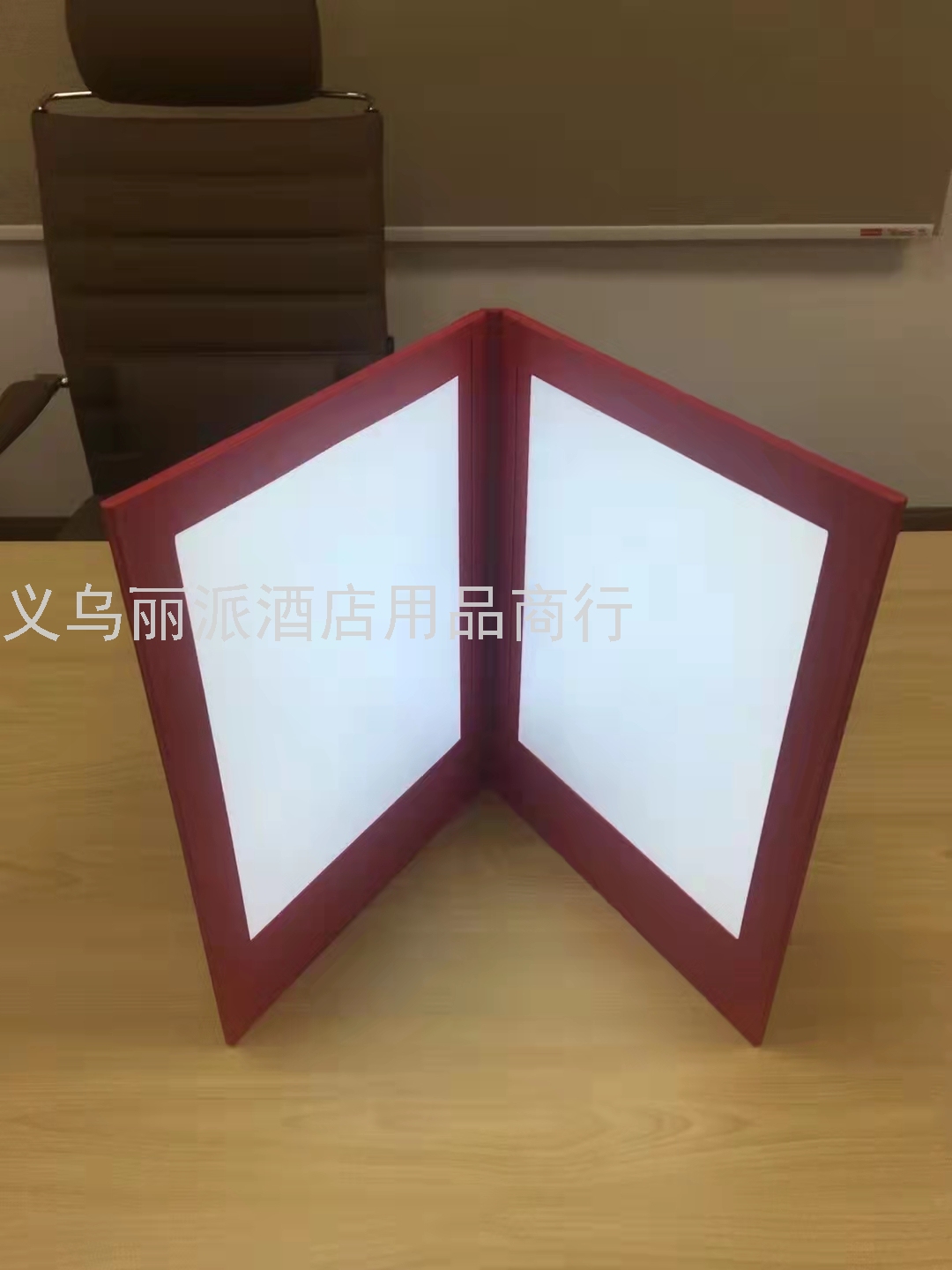 LED Menu Luminous Cash Register Bill Holder Wine Card Customization LED Menu Luminous Cash Register Bill Holder Wine Card Customization