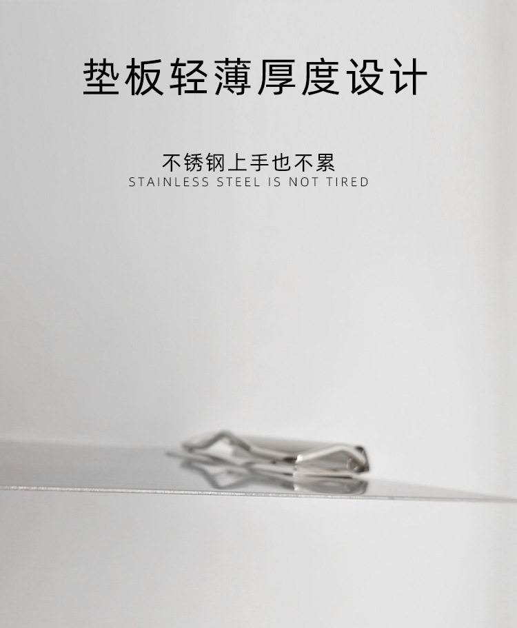 Spot Stainless Steel Writing Board Metal Menu Holder Simple Business Folder Metal Pad Folder Wholesale Spot Stainless Steel Writing Board Metal Menu Holder Simple Business Folder Metal Pad Folder Wholesale