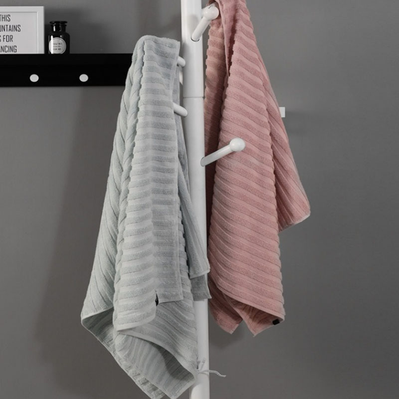 [Three-Piece Set] Bath Towel Towel Set Super Soft Absorbent No Lint Elegant Family High-End Gift Box