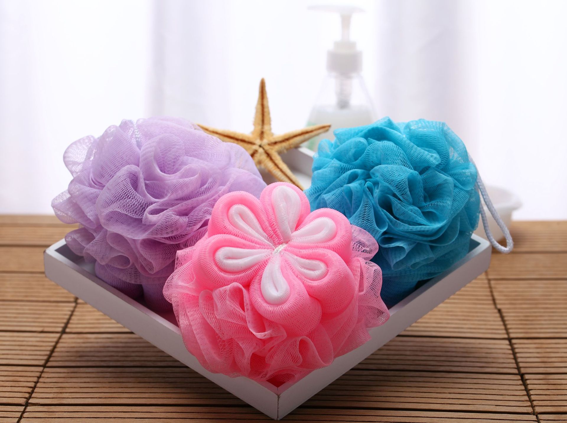 A2593 Flower bath ball Children&#039;s cleaning bath flower bath bath flower bath towel bubble bath products
