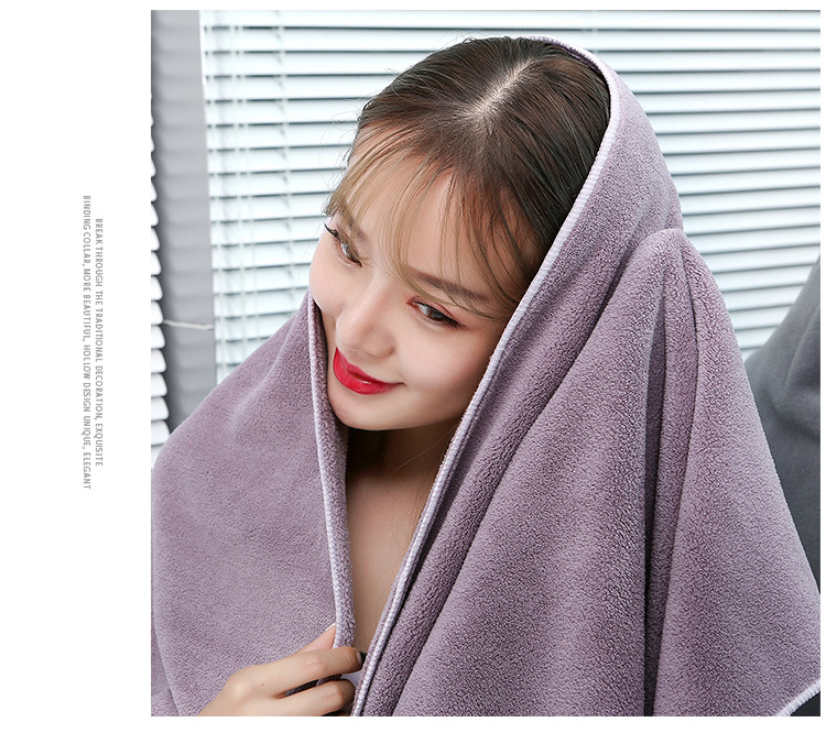 Bath Towel Factory Direct Sales Warp Knitted Coral Fleece Pineapple Pattern Thick Absorbent Wearable Bath Towel Soft Strapless Bra Bath Towel