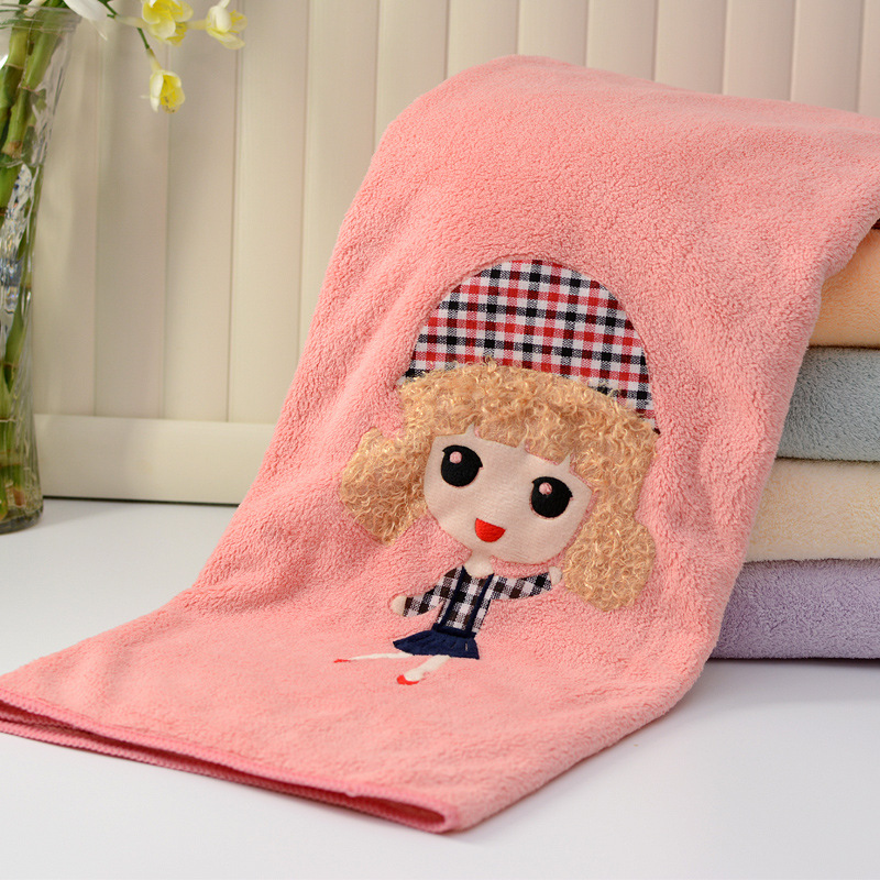 Early Morning Nano Bath Towel Super Soft Seconds Absorbent Pure Cotton Cute Kids&#039; Towel Mini Gift Box Family Set