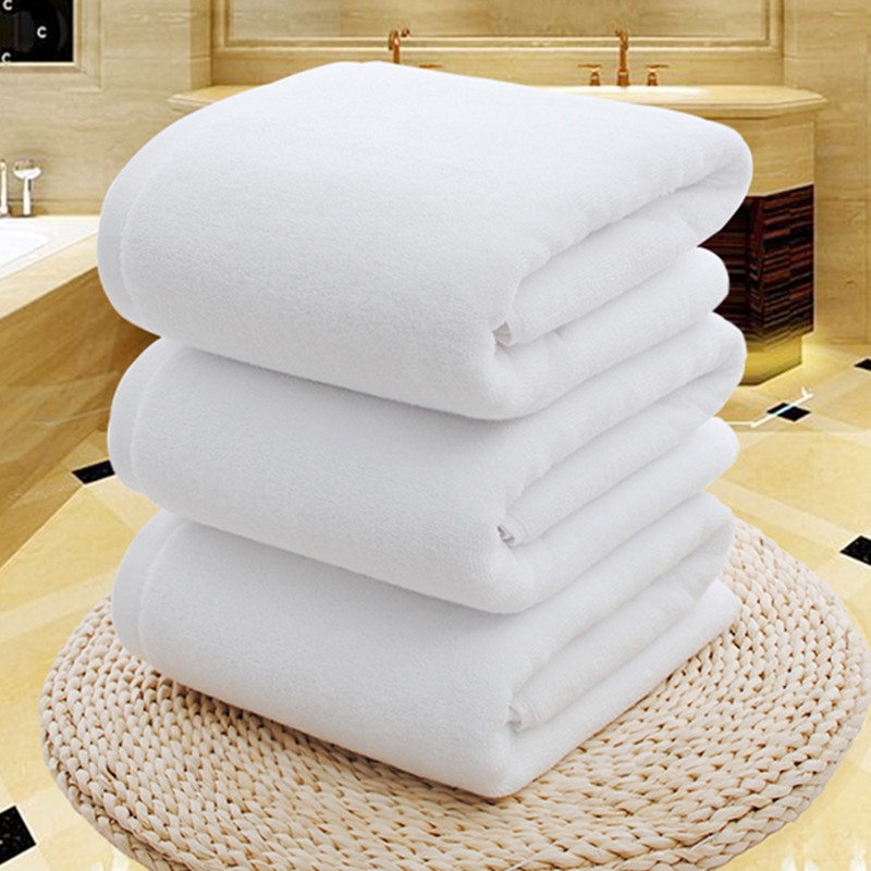 Zhongyue Textile Factory Direct Customized Cotton Hotel Bath Towel Jacquard Or Embroidered Logo over Absorbent Soft