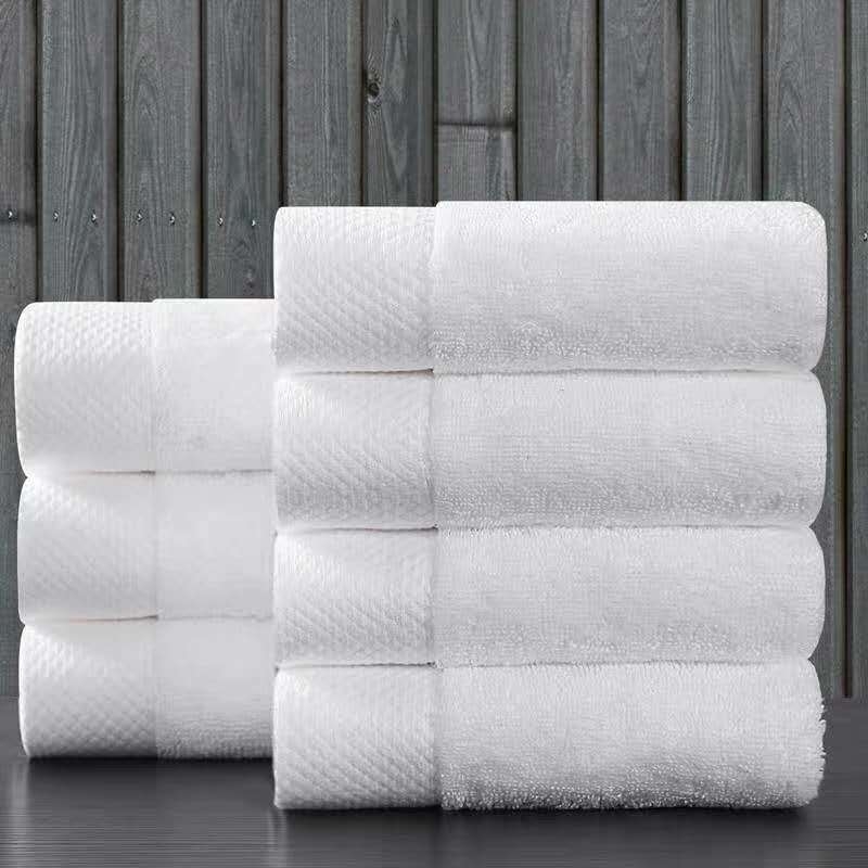 Zhongyue Textile Factory Direct Customized Cotton Hotel Bath Towel Jacquard Or Embroidered Logo over Absorbent Soft