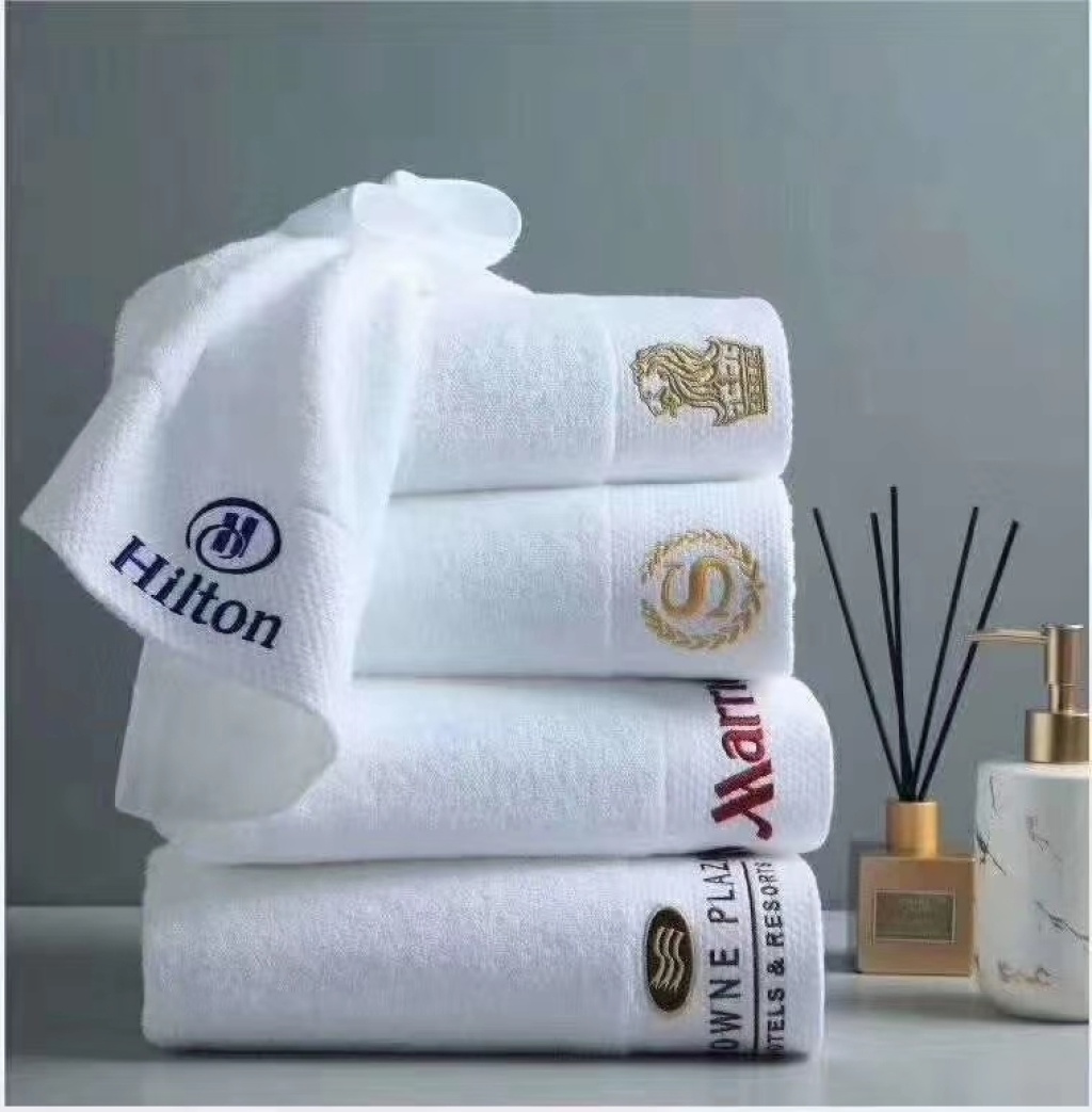Zhongyue Textile Factory Direct Customized Cotton Hotel Bath Towel Jacquard Or Embroidered Logo over Absorbent Soft Zhongyue Textile Factory Direct Customized Cotton Hotel Bath Towel Jacquard Or Embroidered Logo over Absorbent Soft