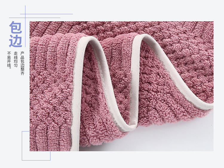 Factory Wholesale Coral Velvet Plain Edging Covers Household Soft Absorbent Towel Bath Towel Set Custom Logo Factory Wholesale Coral Velvet Plain Edging Covers Household Soft Absorbent Towel Bath Towel Set Custom Logo