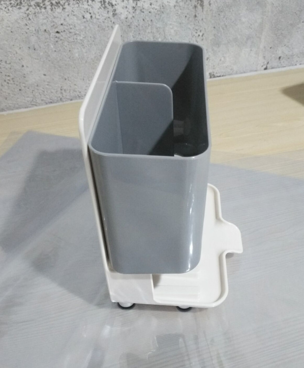 New Sink Storage Draining Storage Rack Kitchen Cleaning Storage Box Chopsticks Knife and Fork Rack Dish-Washing Sponge Wok Brush Rack