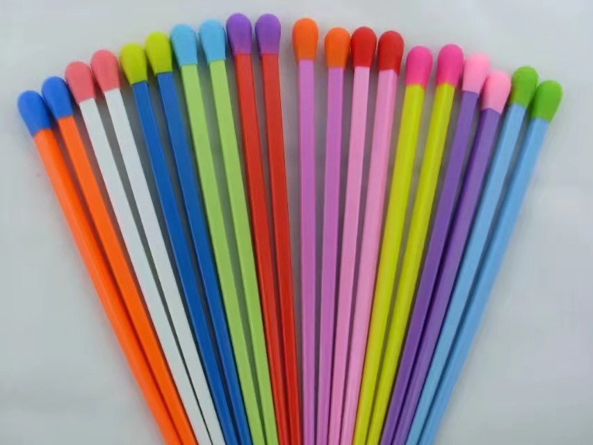 Silica Gel Chopsticks Chopstick Cover Head Various Cartoon Shapes Children Chopstick Cover Can Train and Learn Baby to Use Chopsticks