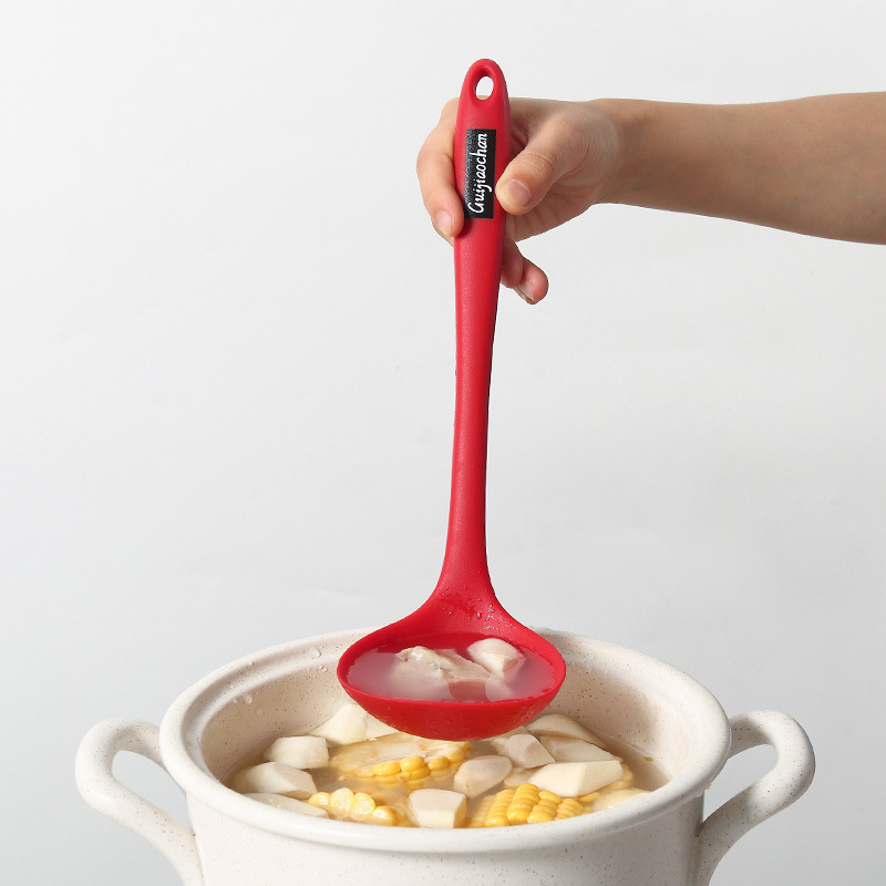 Silicone Shovel Home Spatula High Temperature Resistant Non-Stick Pan Special Kitchenware Soup Ladle Spatula Colander Spatula Set