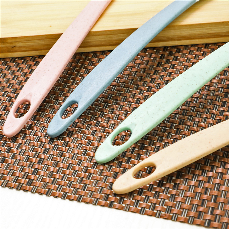 Wheat Straw Soup Spoon Home Ladle Porridge Spoon Kitchen Plastic Kitchenware Thickened Large Size Gruel Spoon