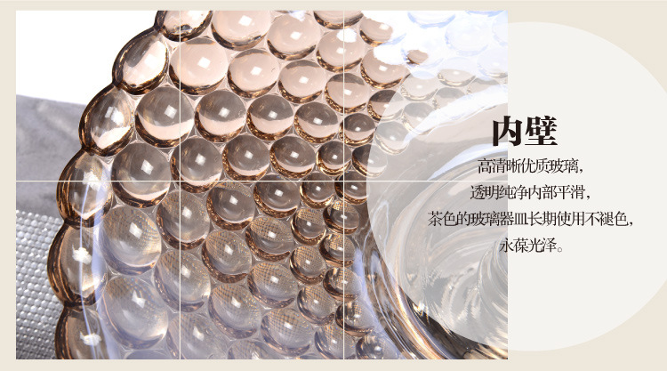 High style fruit tray with High foot Transparent Crystal glass and zinc Alloy Wedding Festive Gift soft loaded fruit tray High style fruit tray with High foot Transparent Crystal glass and zinc Alloy Wedding Festive Gift soft loaded fruit tray