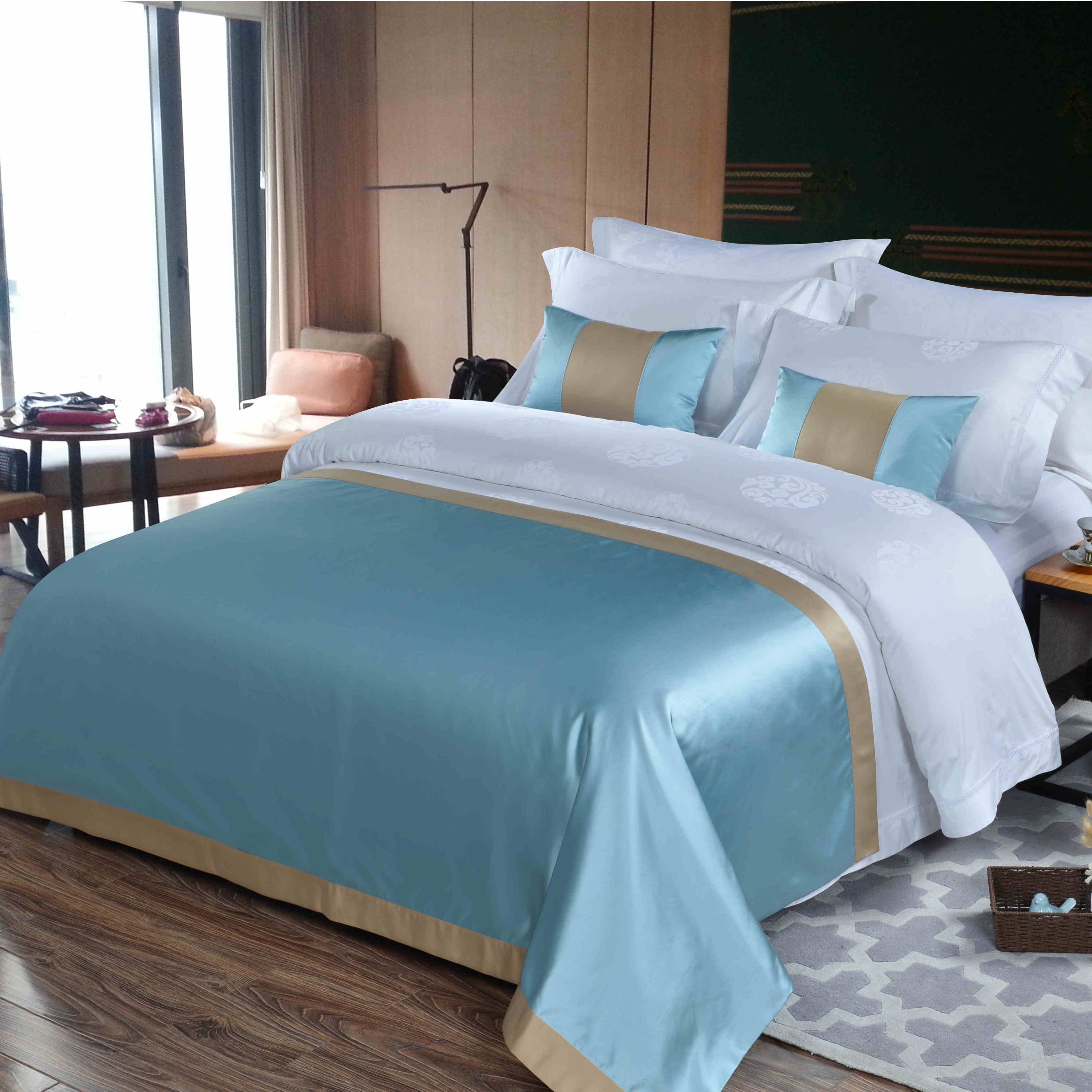 POLYESTER HOTE BED RUNNER HOTEL BED FLAG BED SKIRT CUSHION PILLOW POLYESTER HOTE BED RUNNER HOTEL BED FLAG BED SKIRT CUSHION PILLOW