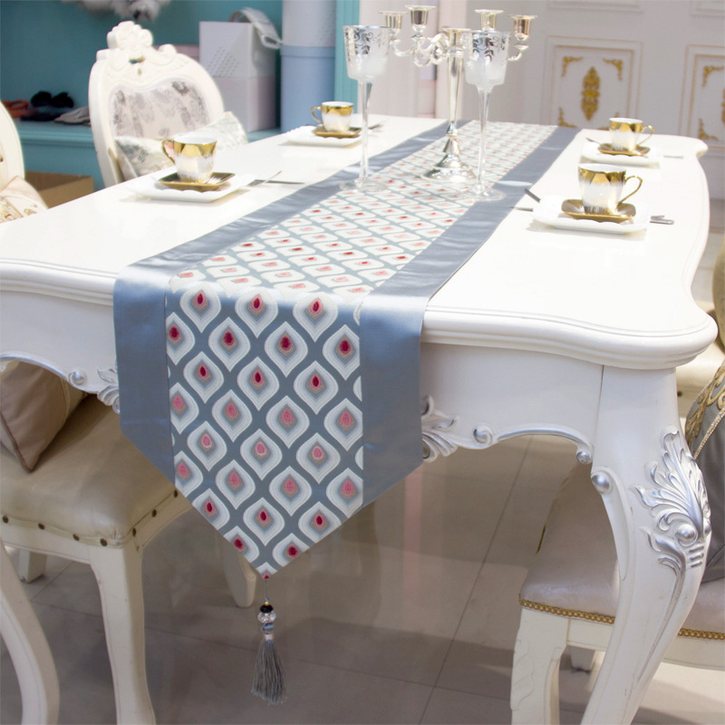 Table flag Europe type is contemporary and contracted vogue nordico antependium Table cloth art tea Table decorates long cloth bed flag bed tail towel Table flag Europe type is contemporary and contracted vogue nordico antependium Table cloth art tea Table decorates long cloth bed flag bed tail towel