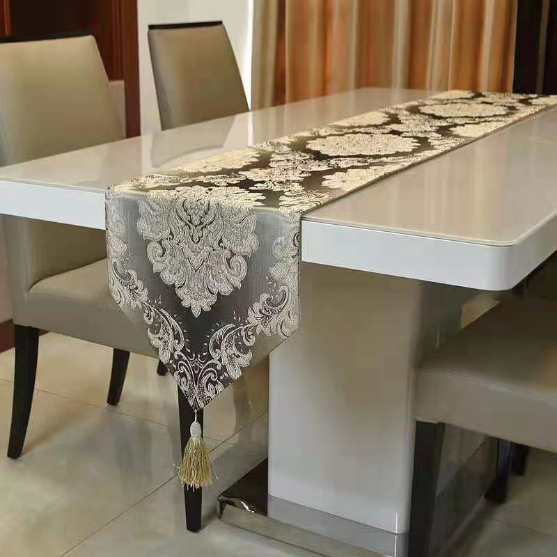 Table Runner Modern Simple European Nordic American Luxury TV Cabinet Shoe Cabinet Coffee Table Flag Bed Runner Bed Runner