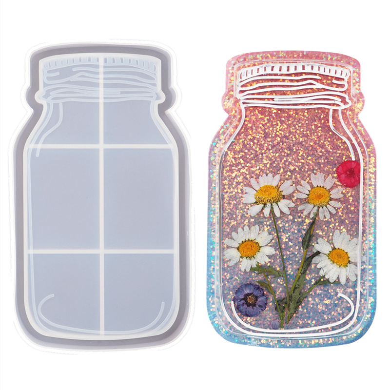 DIY Epoxy Crystal Resin Bottle Tray Aroma Candle Tray Mirror Mold DIY Epoxy Crystal Resin Bottle Tray Aroma Candle Tray Mirror Mold