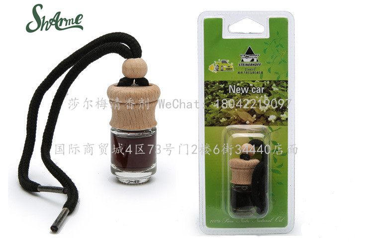 Automobile perfume bottle hangers fragrance freshener air freshener aroma deodorant