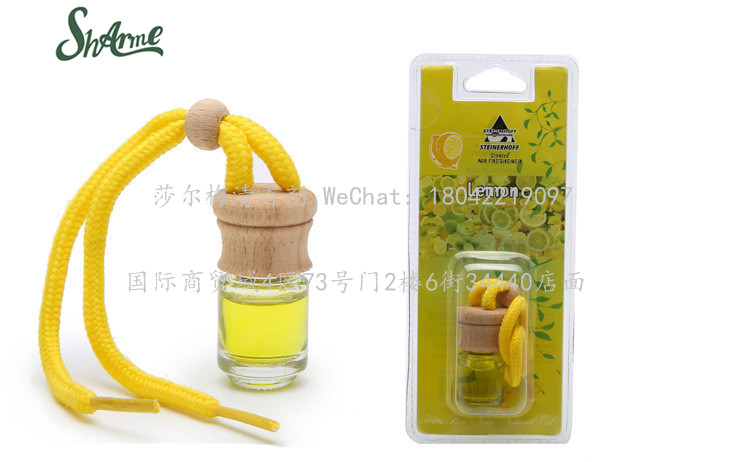 Automobile perfume bottle hangers fragrance freshener air freshener aroma deodorant