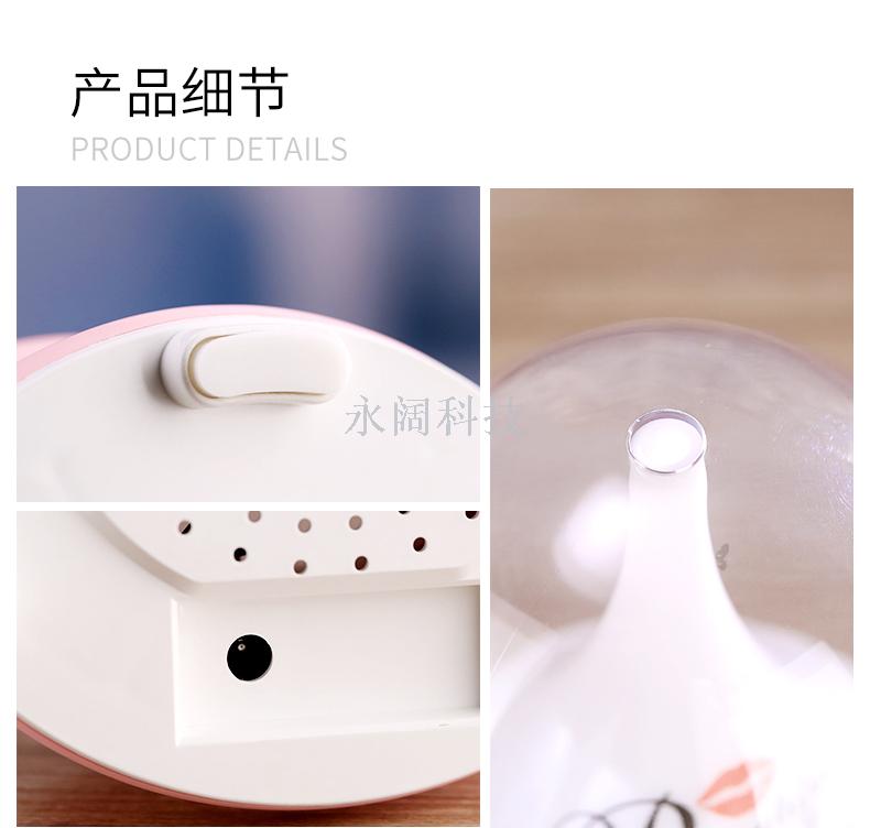 Creative gift aroma machine streamer bottle immortal flower aroma machine colorful night light mini aroma humidifier