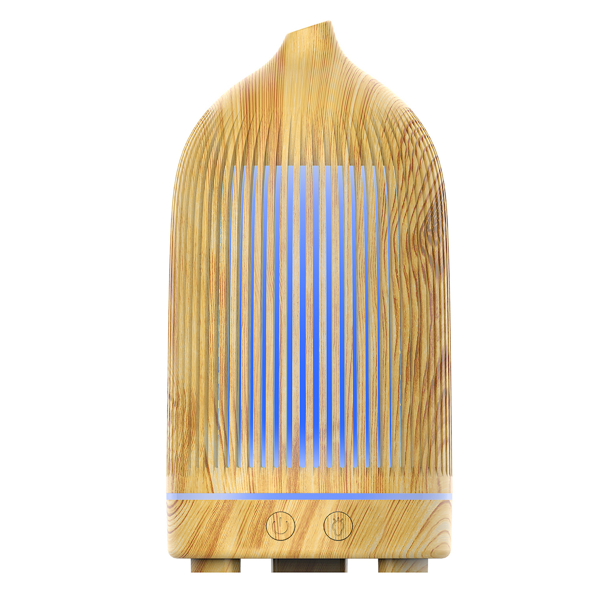 5V Colorful Fragrance Lamp Hollow Aroma Diffuser Ultrasonic Mini Desktop USB Humidifier Wine Bottle Wood Grain Aroma Diffuser