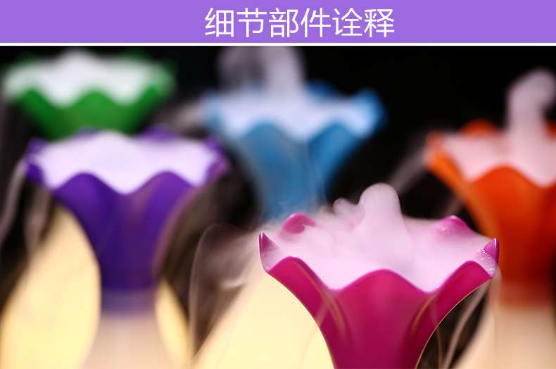 Creative vase humidifier yujing bottle aroma humidifier new USB night light humidifier Creative vase humidifier yujing bottle aroma humidifier new USB night light humidifier