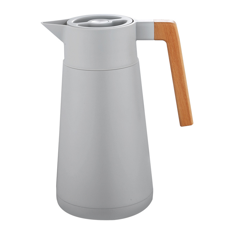304 Stainless Steel Vacuum Insulated Pot Thermo French Coffee Pot Household Thermos 2L Gift Logo